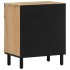 Mesita de noche madera maciza de mango 50x33x60