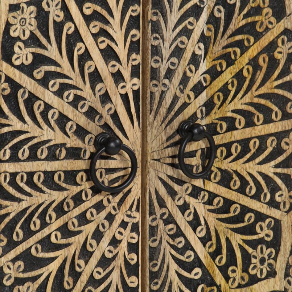 Aparador alto madera maciza de mango 60x33x100