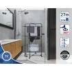 Leifheit Tendedero vertical Classic Tower 270 negro