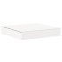 Arenero con tapa madera maciza de pino blanco 111x111x19,5