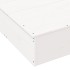 Arenero con tapa madera maciza de pino blanco 111x111x19,5