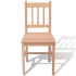 Conjunto de comedor 5 piezas madera de