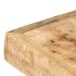 Mesa de comedor madera maciza de mango rugosa 180x90x76