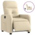 Sillón reclinable eléctrico de tela