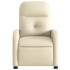 Sillón reclinable eléctrico de tela