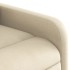 Sillón reclinable elevable de tela color