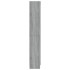 Vitrina de madera contrachapada gris sonoma 82,5x30,5x185,5