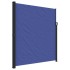 Toldo lateral retráctil azul 220x300
