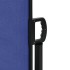 Toldo lateral retráctil azul 220x300