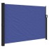 Toldo lateral retráctil azul 140x500