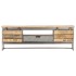 Mueble para TV de madera maciza de mango 120x30x40