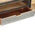 Mueble para TV de madera maciza de mango 120x30x40