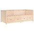 Sofá cama madera maciza de pino 90x200