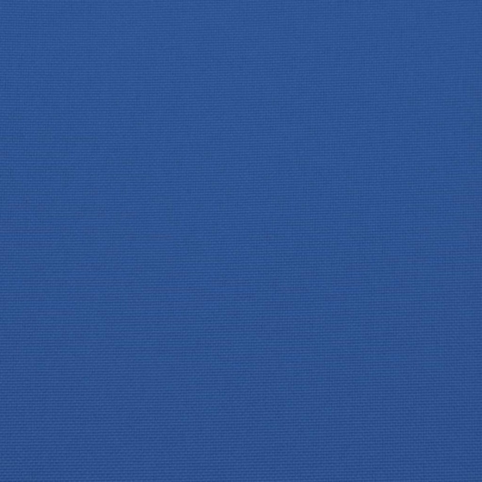 Cojines de silla con respaldo alto 6 uds tela Oxford azul