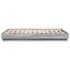 Estructura de cama madera de ingeniería gris Sonoma 135x190