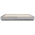 Estructura de cama madera de ingeniería gris Sonoma 180x200