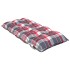 Cojines para silla respaldo bajo 6 uds tela Oxford cuadros
