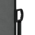 Toldo lateral retráctil gris antracita 160x1000