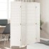 Biombo separador de 4 paneles madera maciza Paulownia