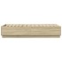 Estructura de cama madera de ingeniería roble Sonoma 90x200