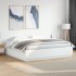 Estructura de cama madera de ingeniería blanca 180x200