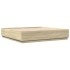 Estructura de cama madera de ingeniería roble Sonoma 200x200