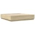 Estructura de cama madera de ingeniería roble Sonoma 180x200