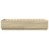 Estructura cama con luces LED madera roble Sonoma 75x190