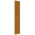 Biombo separador de 4 paneles madera maciza paulownia
