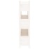 Jardinera de madera maciza de pino blanco 112x25x104,5