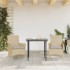 Sillones de jardín con cojines 2 uds ratán sintético