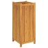 Jardinera con forro madera maciza de acacia 42x42x100