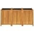Jardinera con forro madera maciza de acacia 150x50x75