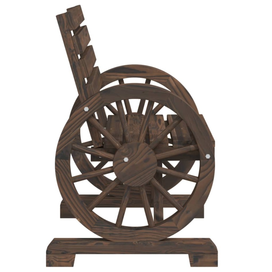 Sillas de jardín 4 unidades madera maciza de