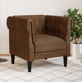 Sillón Chesterfield de tela