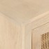Mueble de TV madera maciza de mango y hierro 110x30x40