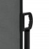 Toldo lateral retráctil gris antracita 120x600