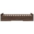 Cama con cajones madera de ingeniería marrón roble 100x200