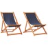 Sillas de playa plegables 2 unidades tela