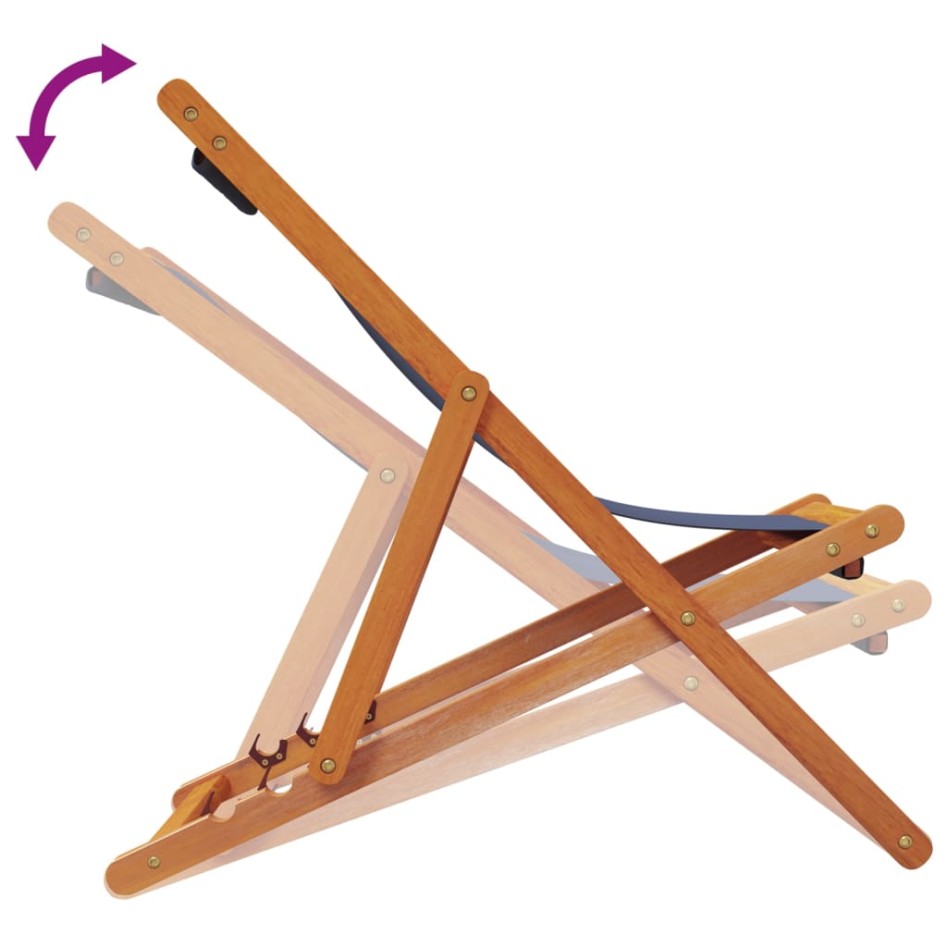 Sillas de playa plegables 2 unidades tela