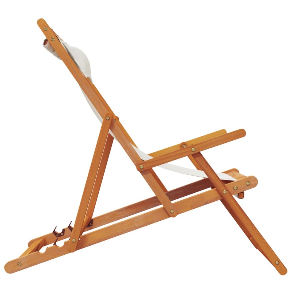 Sillas de playa plegables 2 unidades tela color