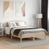 Estructura de cama sin colchón madera maciza de pino 120x190