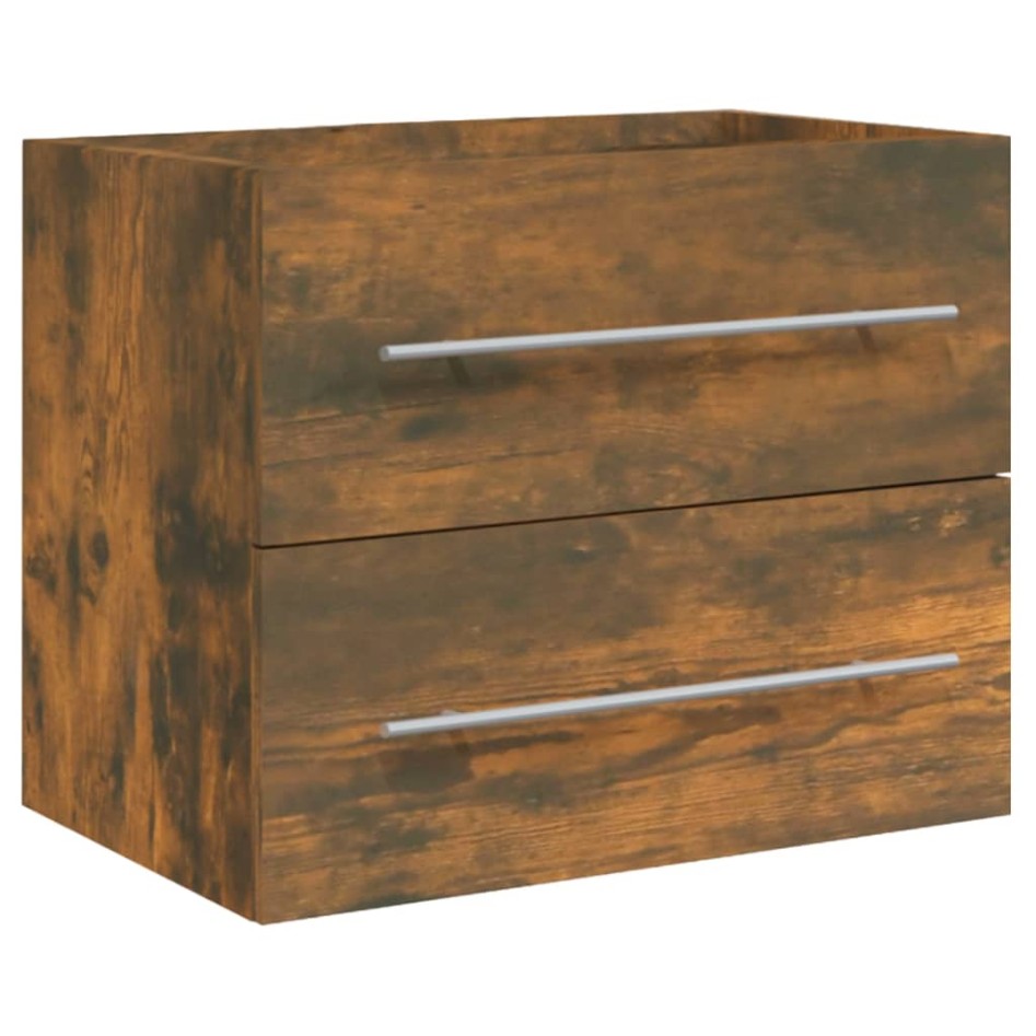 Mueble de baño con lavabo madera contrachapada roble