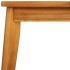 Juego de muebles jardín 5 pzas con cojines madera maciza