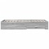 Cama con cajones madera ingeniería gris Sonoma 100x200