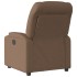 Sillón reclinable eléctrico de tela
