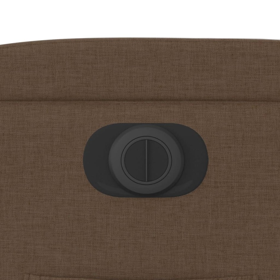 Sillón reclinable eléctrico de tela