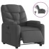 Sillón reclinable eléctrico de tela
