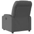 Sillón reclinable eléctrico de tela