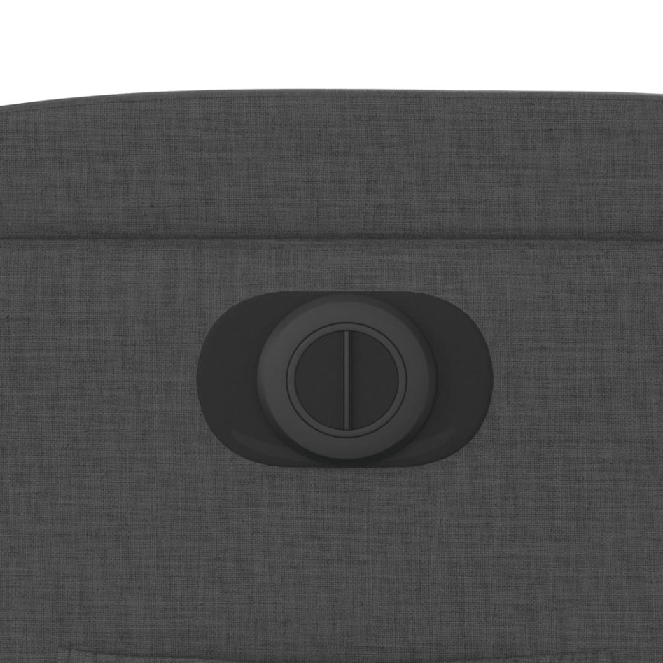 Sillón reclinable eléctrico de tela